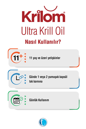 Krilom Ultra Krill Oil 30 Kapsül