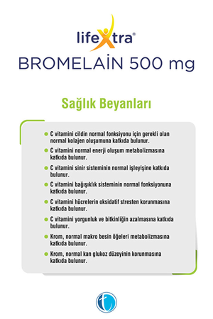 LifeXtra Bromelain 30 Kapsül