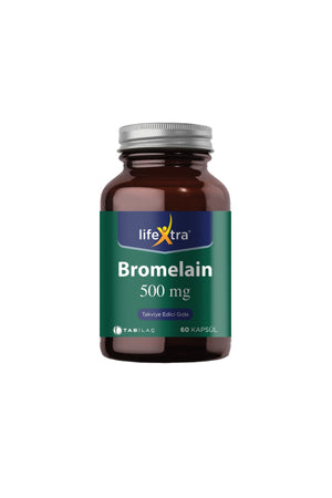 LifeXtra Bromelain 500 mg 60 Kapsül