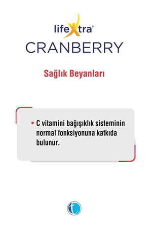 LifeXtra Cranberry 30 Kapsül