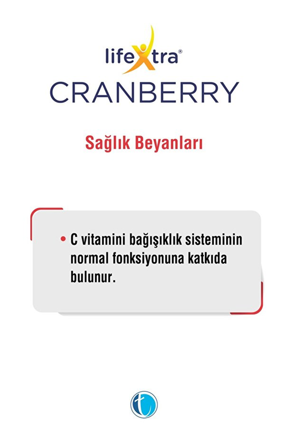 LifeXtra Cranberry 30 Kapsül