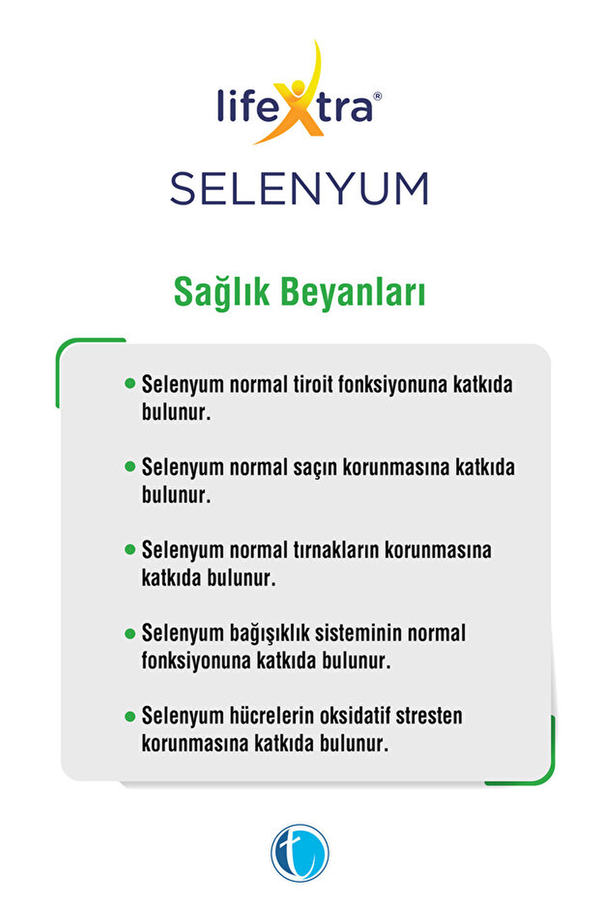 LifeXtra Selenyum 200 mcg 60 Tablet