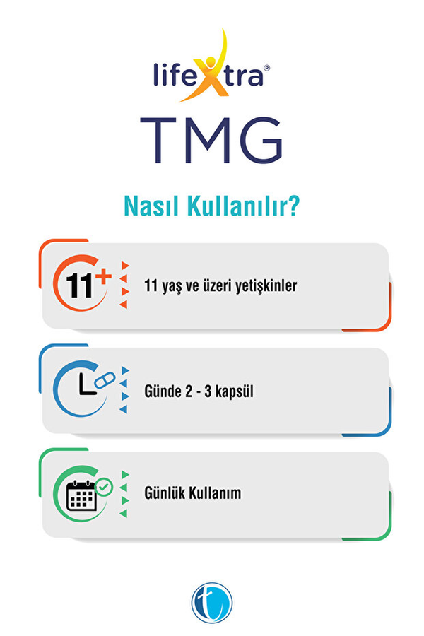 LifeXtra TMG 500 mg 60 Kapsül