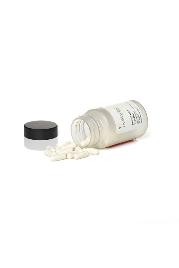 LiveYourself Resveratrol Piperine 30 Kapsül