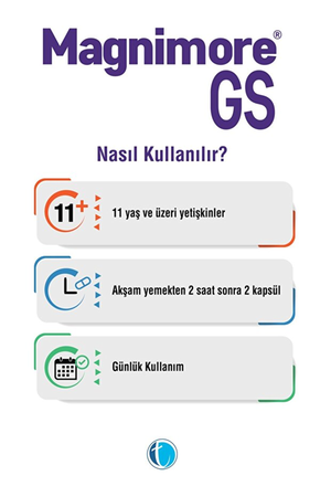 Magnimore GS 250 mg 60 Kapsül