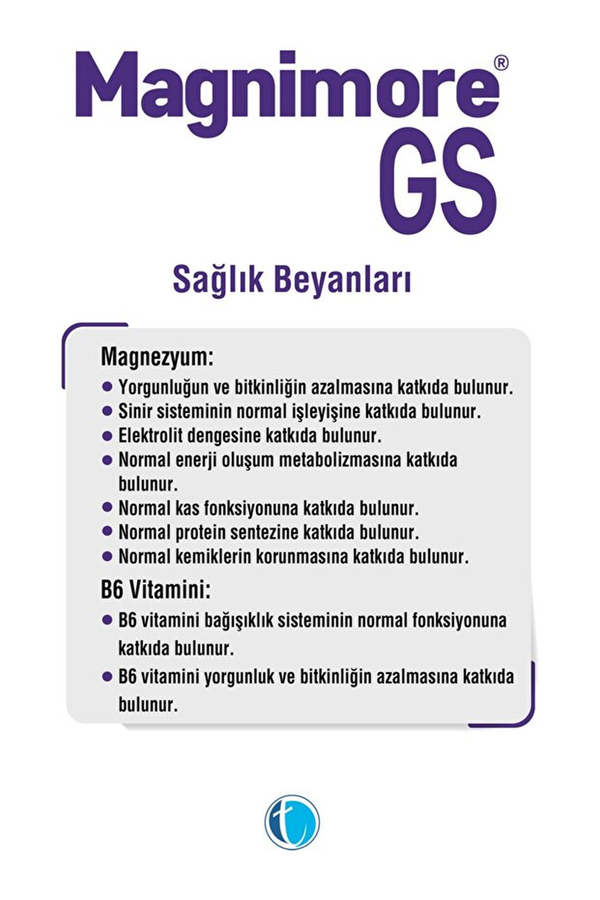Magnimore GS 250 mg 60 Kapsül