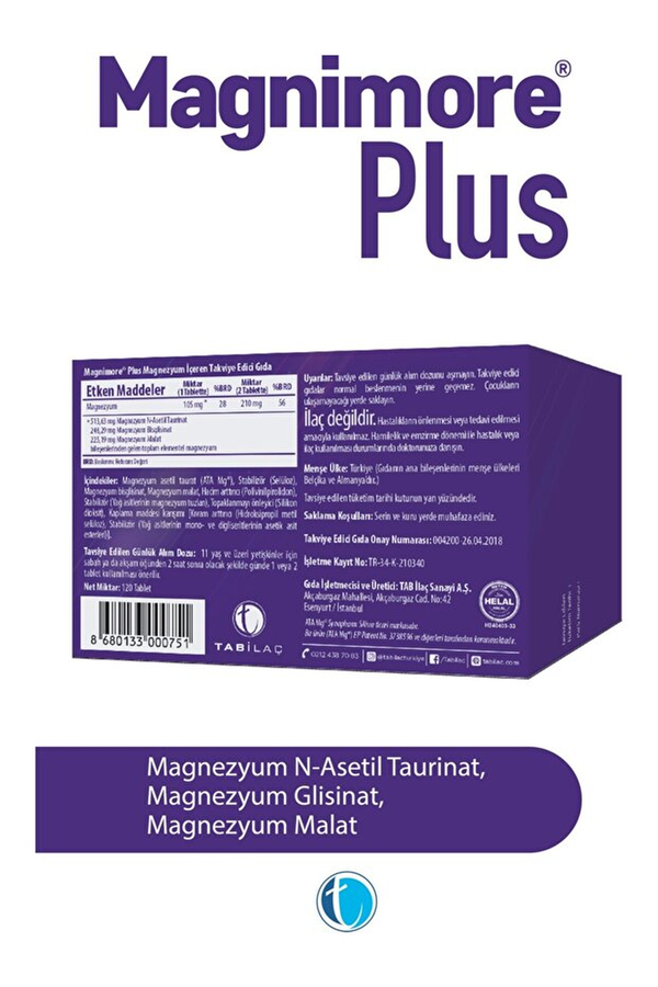 Magnimore Plus 105 mg 120 Tablet