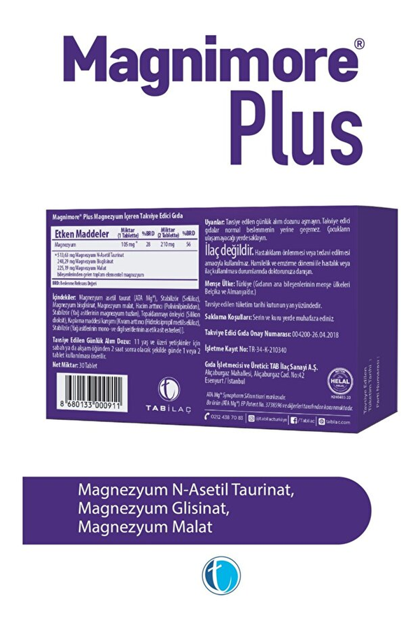 Magnimore Plus 105 mg 30 Tablet