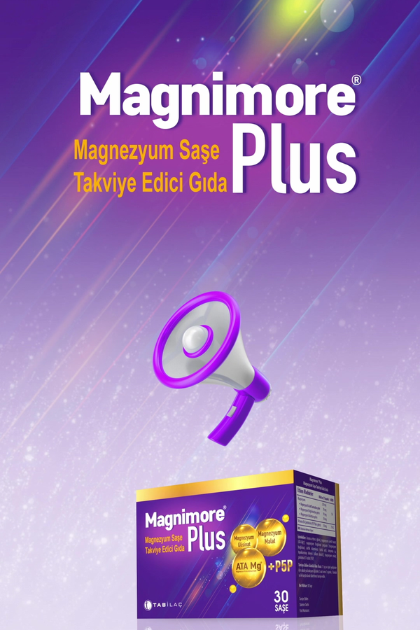 Magnimore Plus 210 mg 30 Saşe