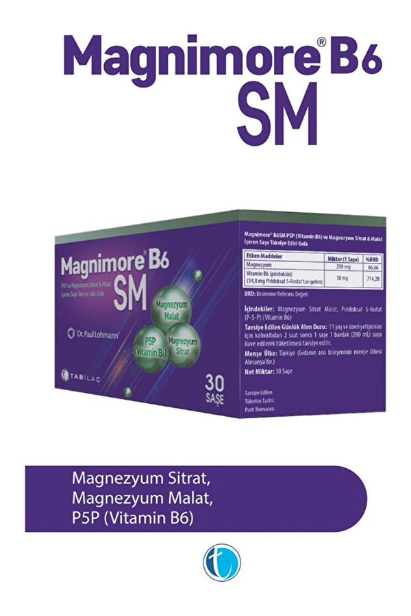 Magnimore SM 250 mg 30 Saşe