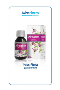 Miraderm Passiflora Şurup 300 mg 180 ml