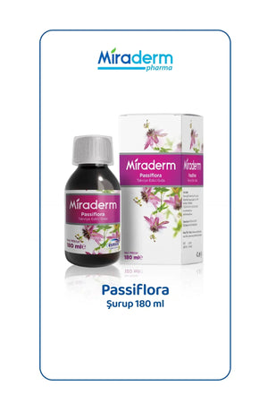 Miraderm Passiflora Şurup 300 mg 180 ml
