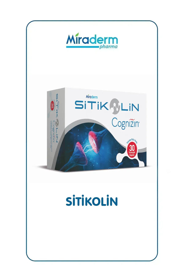 Miraderm Sitikolin 30 Kapsül