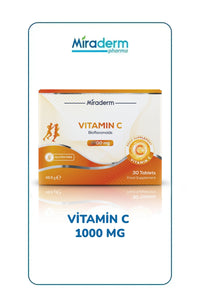 Miraderm Vitamin C 1000 mg 30 Tablet