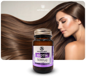 Naturalnest Biotin 5000 mcg 30 Kapsül