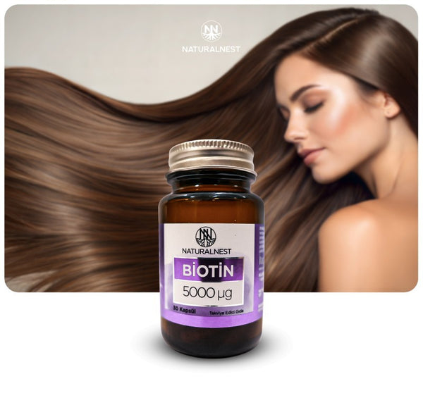 Naturalnest Biotin 5000 mcg 30 Kapsül