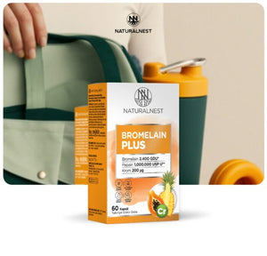 Naturalnest Bromelain Plus 60 Kapsül
