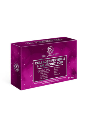 Naturalnest Collagen Peptide & Hyaluronic Acid 60 Tablet