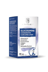 Naturalnest Glucosamine Chondroitin Curcumin & MSM 60 Tablet