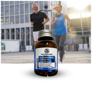 Naturalnest Glucosamine Chondroitin Curcumin & MSM 60 Tablet