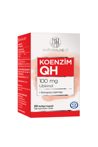 Naturalnest Koenzim QH 30 100 mg 30 Soft Jel
