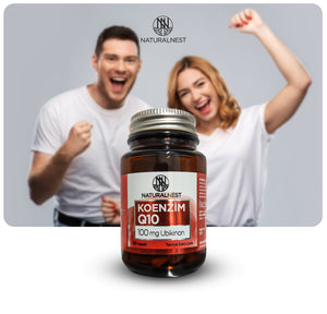 Naturalnest Koenzim QH 30 100 mg 30 Soft Jel