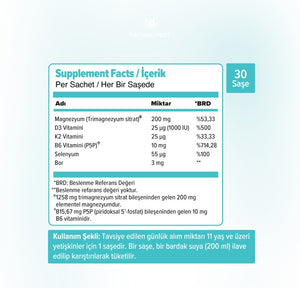 Naturalnest Magnezyum Plus 200 mg 30 Saşe