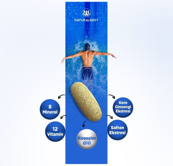 Naturalnest Multy Energy Men 30 Tablet