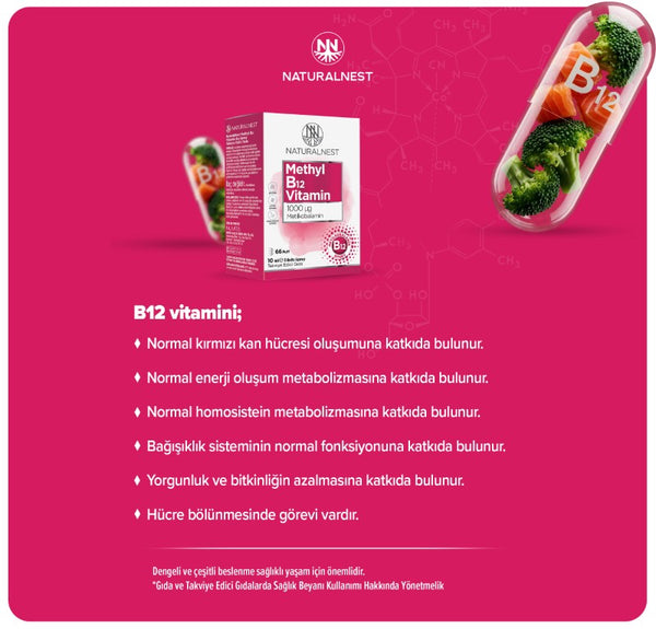 Naturalnest Naturalnest Methyl B12 1000 mcg 10 ml