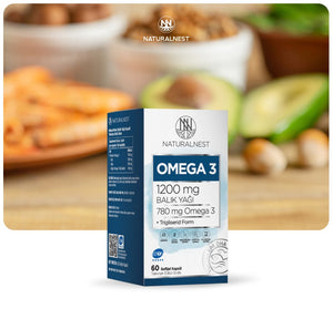 Naturalnest Omega-3 1200 mg 60 Kapsül