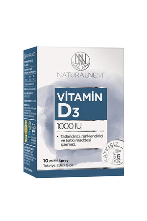 Naturalnest Vitamin D3 1000 IU 10 ml