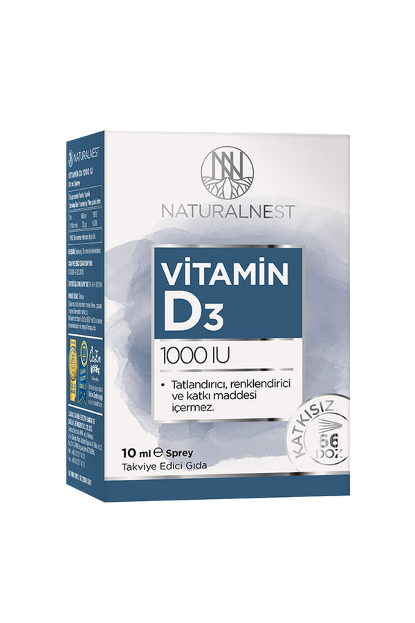 Naturalnest Vitamin D3 1000 IU 10 ml