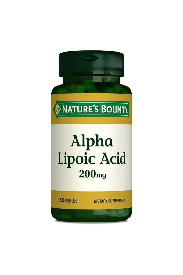 Nature's Bounty Alpha Lipoic Acid 200 mg 30 Kapsül