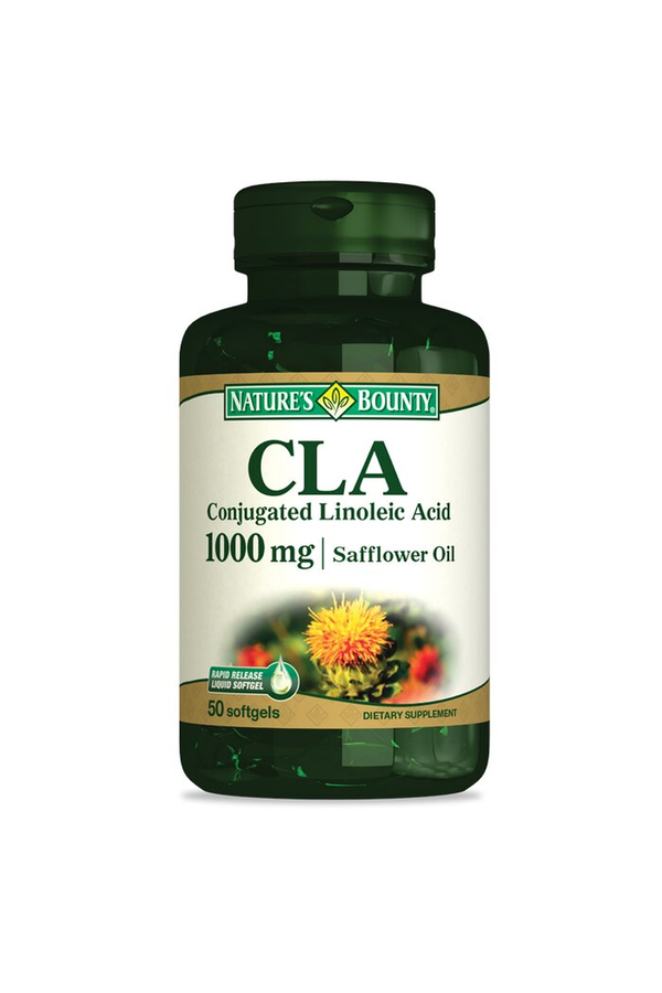 Nature's Bounty CLA 1000 mg 50 Soft Jel