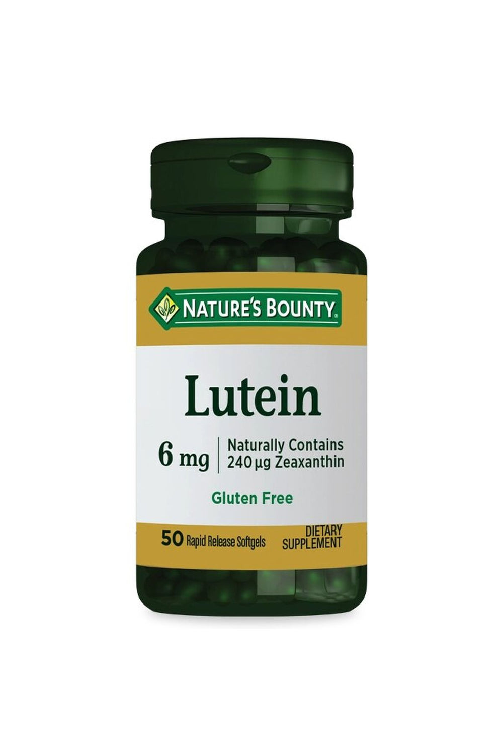 Nature's Bounty Lutein 6 mg 50 Soft Jel