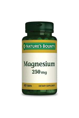 Nature's Bounty Magnesium 250 mg 60 Tablet