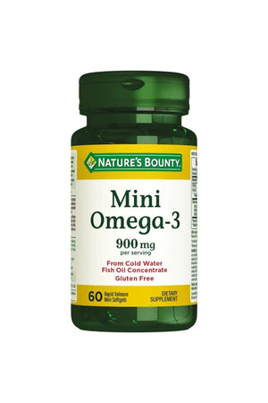 Nature's Bounty Mini Omega-3 900 mg 60 Kapsül