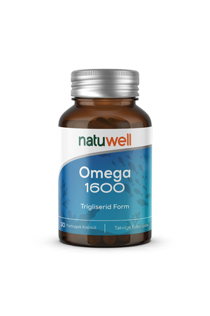 Natuwell Omega 1600 mg 30 Kapsül