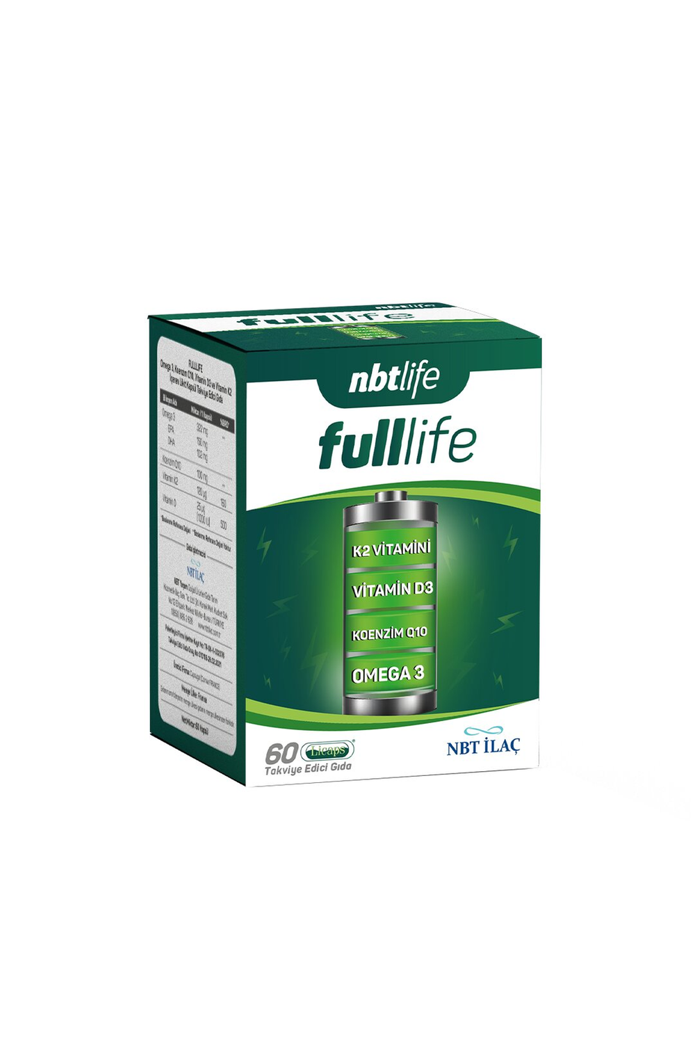 Nbtlife Fulllife 60 Kapsül