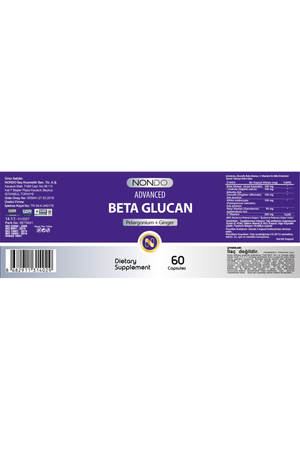 Nondo Advanced Beta Glukan 60 Kapsül
