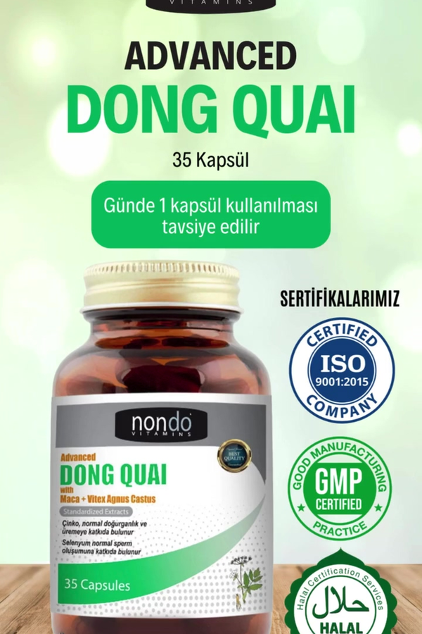 Nondo Advanced Dong Quai 35 Kapsül