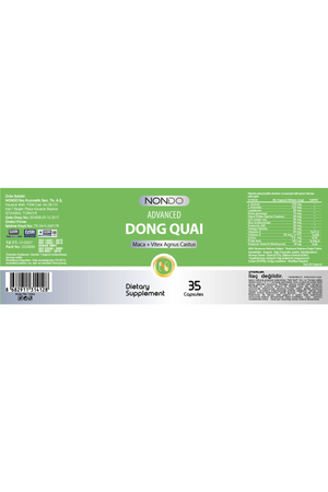 Nondo Advanced Dong Quai 35 Kapsül