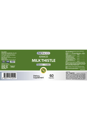 Nondo Advanced Milk Thistle 60 Kapsül