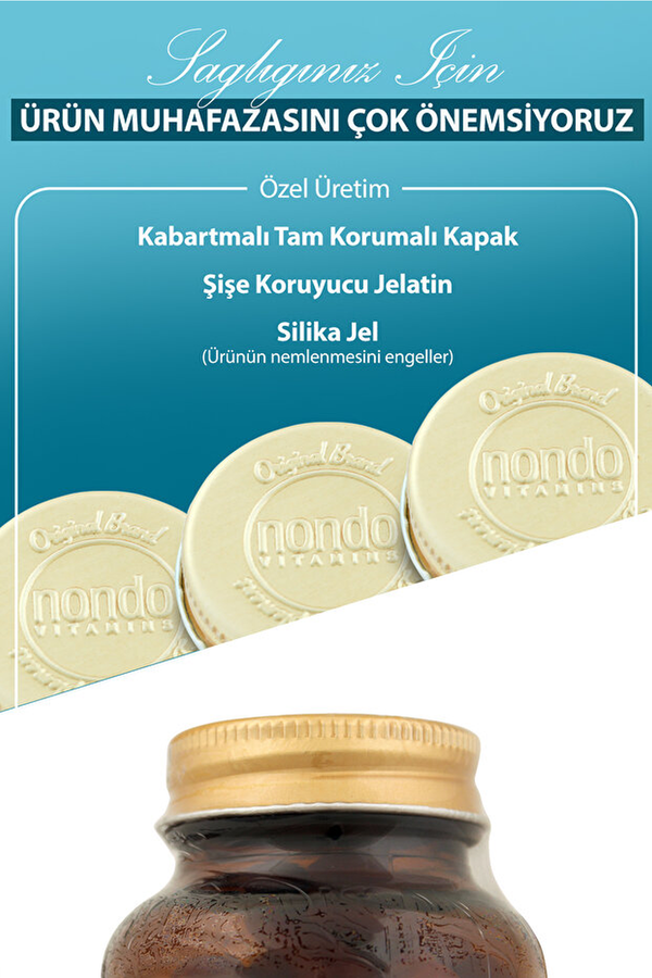 Nondo Fishcap Omega-3 Balık Yağı EPA-DHA 50 Soft Jel