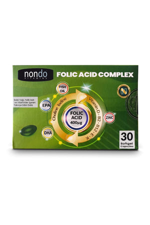 Nondo Folik Asit Kompleks 30 Soft Jel