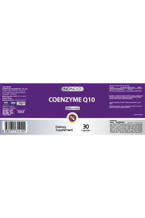 Nondo Koenzim Q-10 100 mg 30 Kapsül