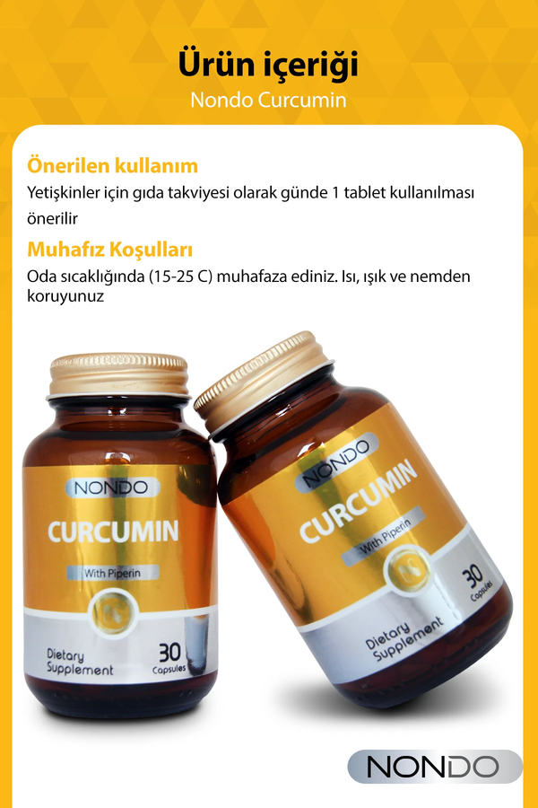 Nondo Kurkumin 30 Tablet