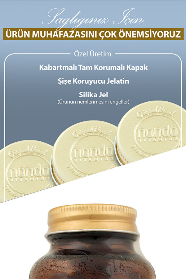 Nondo Magnezyum Sitrat 60 Tablet