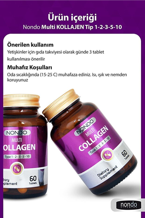 Nondo Multi Kolajen 60 Tablet
