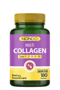 Nondo Multi Kolajen Jumbo Size 180 Tablet